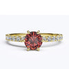 varitsa-jewellers - Solitaire Gold Engagement with 0.69ct Brilliant Cut Ruby - 01SG06R
